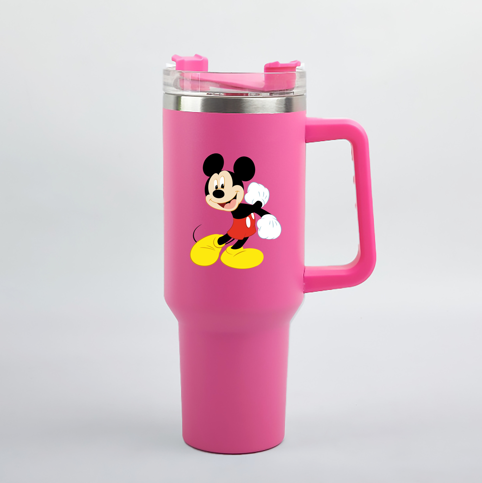 （画像用） ミッキーマウス Mickey Mouse 1200mL車用タンブラー（カラープリント）